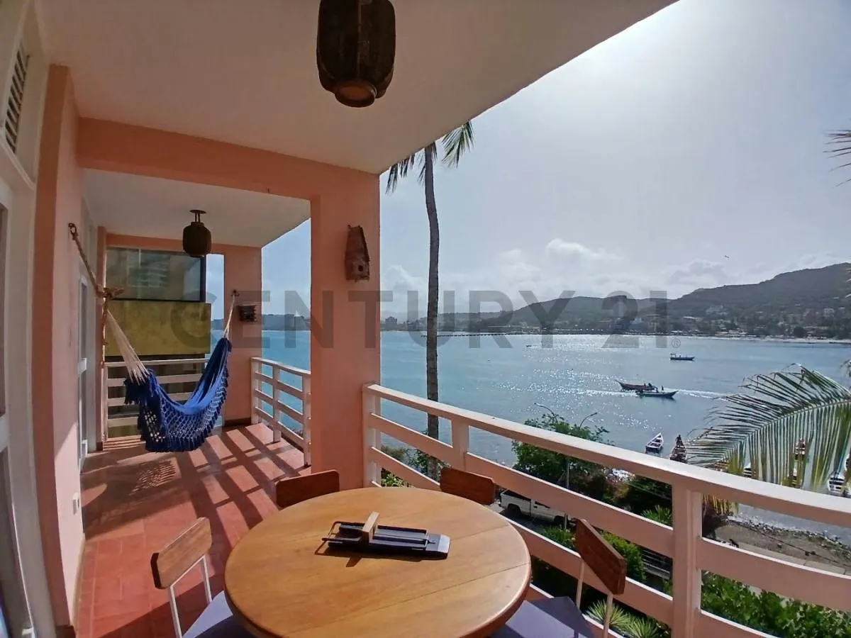 Renta fija frente al Mar con Terraza y Vista a la Bahía de Pampatar - 3