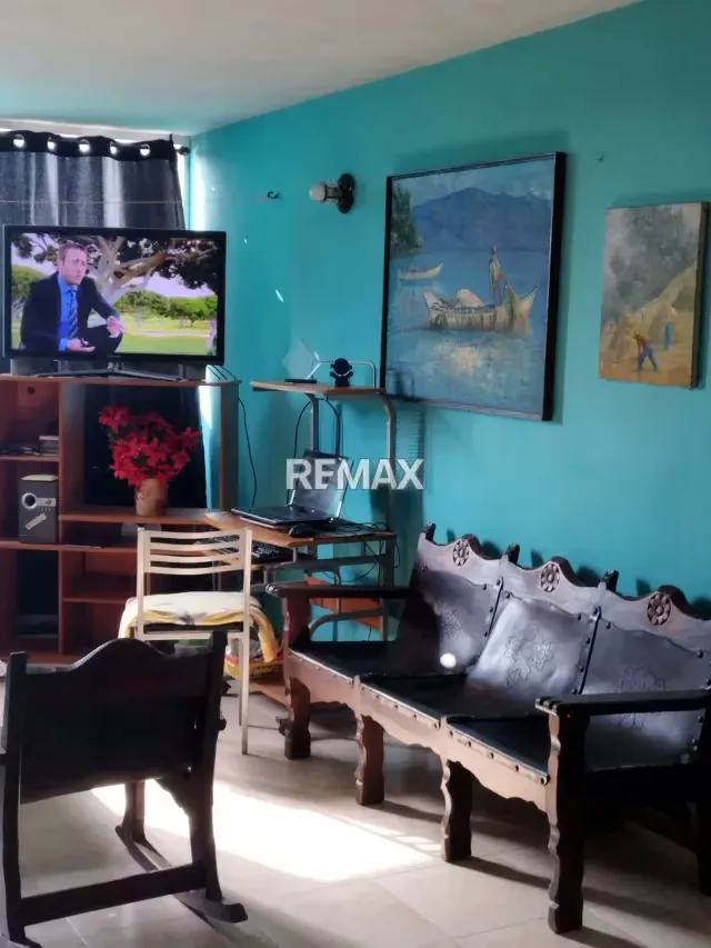 En venta Apartamento en el C. R.Terrazas del Mar 63 m². Piso 2 . (2) Habitaciones, (2) baños completos. Amplia Sala-Comedor-Cocina Área de Lavandero. (1) Puesto de estacionamiento. - 8
