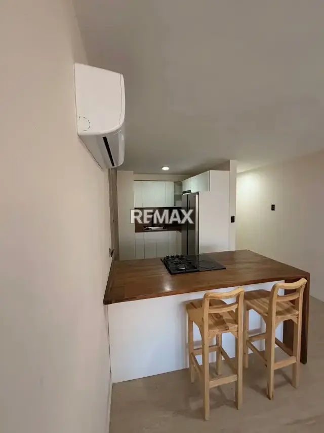 Apartamento equipado en venta