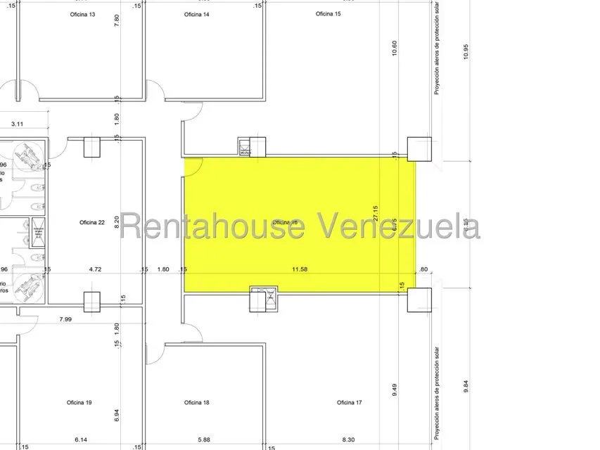 Oficina en Venta en Las Mercedes, Distrito Metropolitano - 9