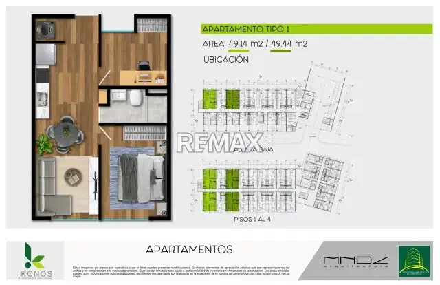 Apartamento Tipo Estudio