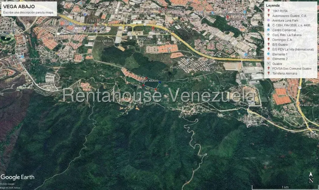 Terreno (Residencial) en Venta en Vega Arriba, Miranda - 5