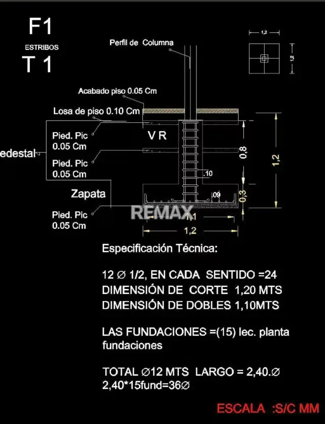 En Venta Terreno con Fundaciones, ubicado en Guanare, Sector Maturin, Calle 5 Bis entre carreras 9 y 10, Guanare, Portuguesa, Venezuela - 6