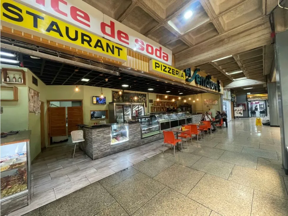 Vendo fondo de comercio/fuente de soda 270m2 C. C. Unico Chacaito 3151
