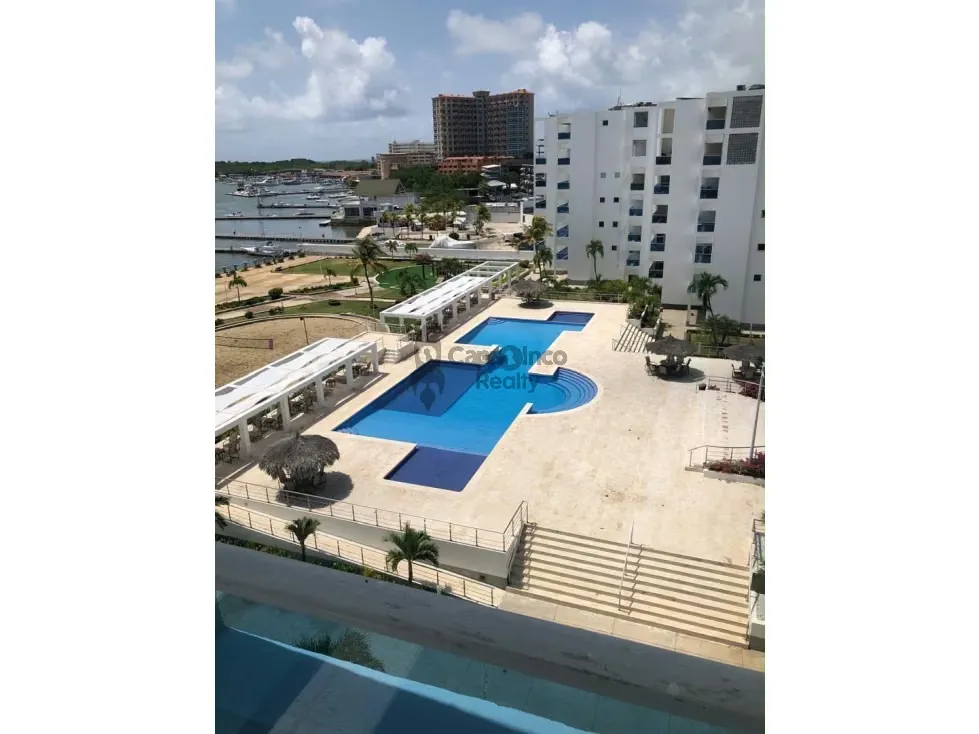 Apto en exclusiva res. Puerto marintusa tucacas. 100% servicios - 2