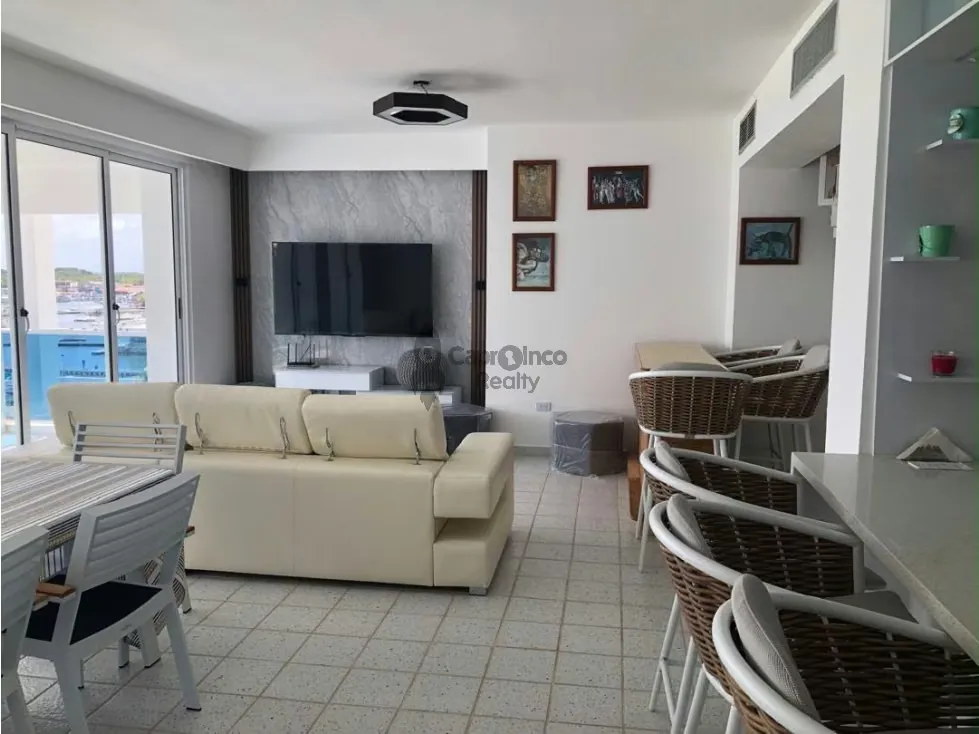 Apto en exclusiva res. Puerto marintusa tucacas. 100% servicios - 5