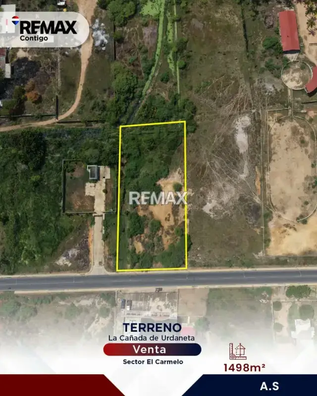 Parcela de Terreno en el Sector La Frontera de la Parroquia El Carmelo del Municipio La Cañada de Urdaneta del Estado Zulia