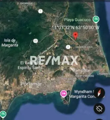 LOTE DE TERRENO EN ZONA CERCANO A CENTROS COMERCIALES , EN PLENA AV PRINCIPAL LUISA CACERES DE ARISMENDI ISLA DE MARGARITA IDEAL PARA EMPRENDER NEGOCIO O CONSTRUCCIÓN DE VIVIENDA