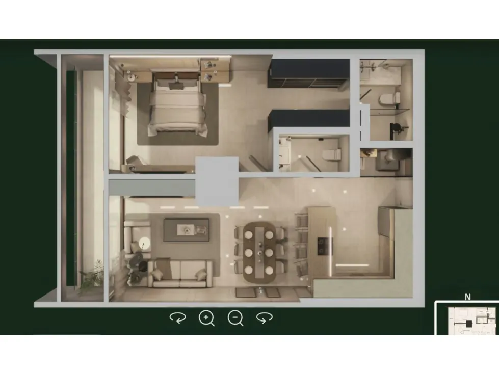 Se vende Apto 84,85 m² 1h/2b/2p Las Mercedes - 4