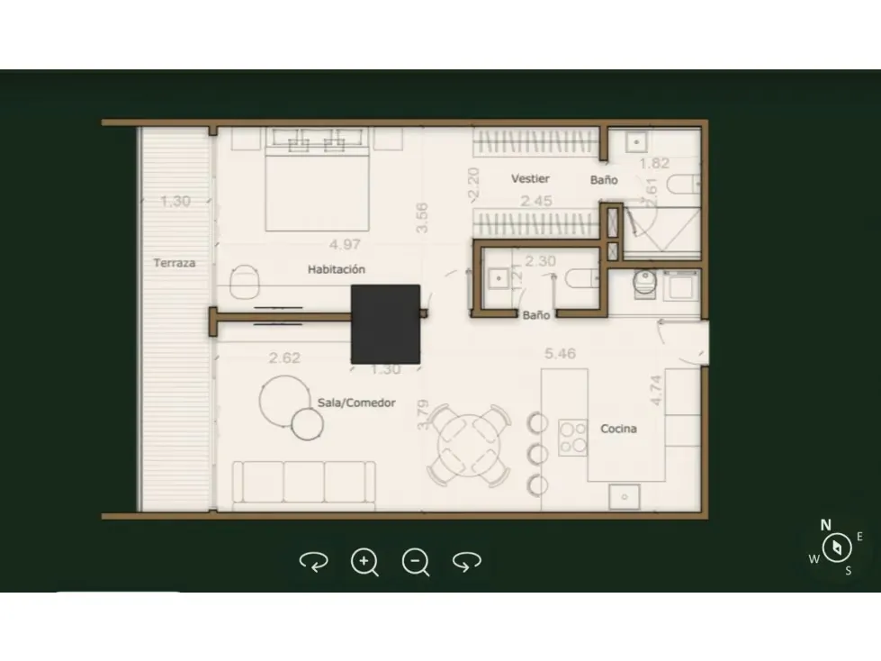 Se vende Apto 84,85 m² 1h/2b/2p Las Mercedes - 5