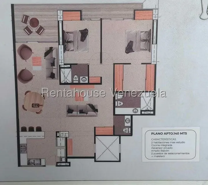 Apartamento (1 Nivel) en Venta en Alto Hatillo, Distrito Metropolitano - 8