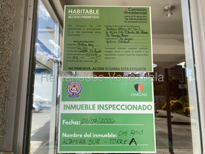 Apartamento (1 Nivel) en Venta en Altamira Sur, Distrito Metropolitano - 2