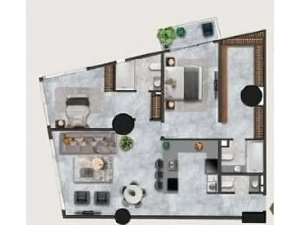 VENTA DE APARTAMENTO DE LUJO 108.10m2 TORRE PROMENADE, LAS MERCEDES - 2