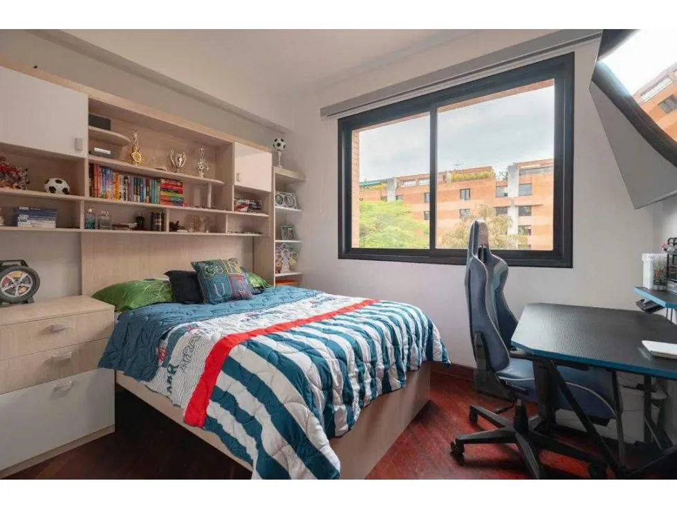 Alquiler apartamento 151m2 3H+S/4B/3PE Los Samanes Baruta - 10
