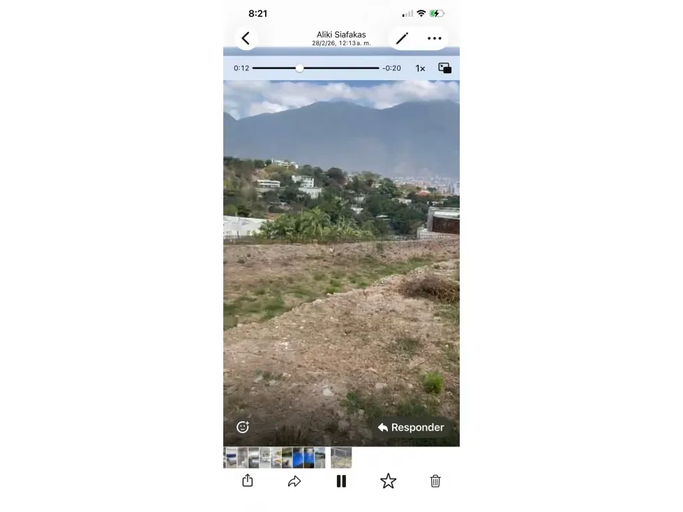 Vendo terreno c/vista al Ávila 1730,30m2 Valle Arriba 6824 - 7
