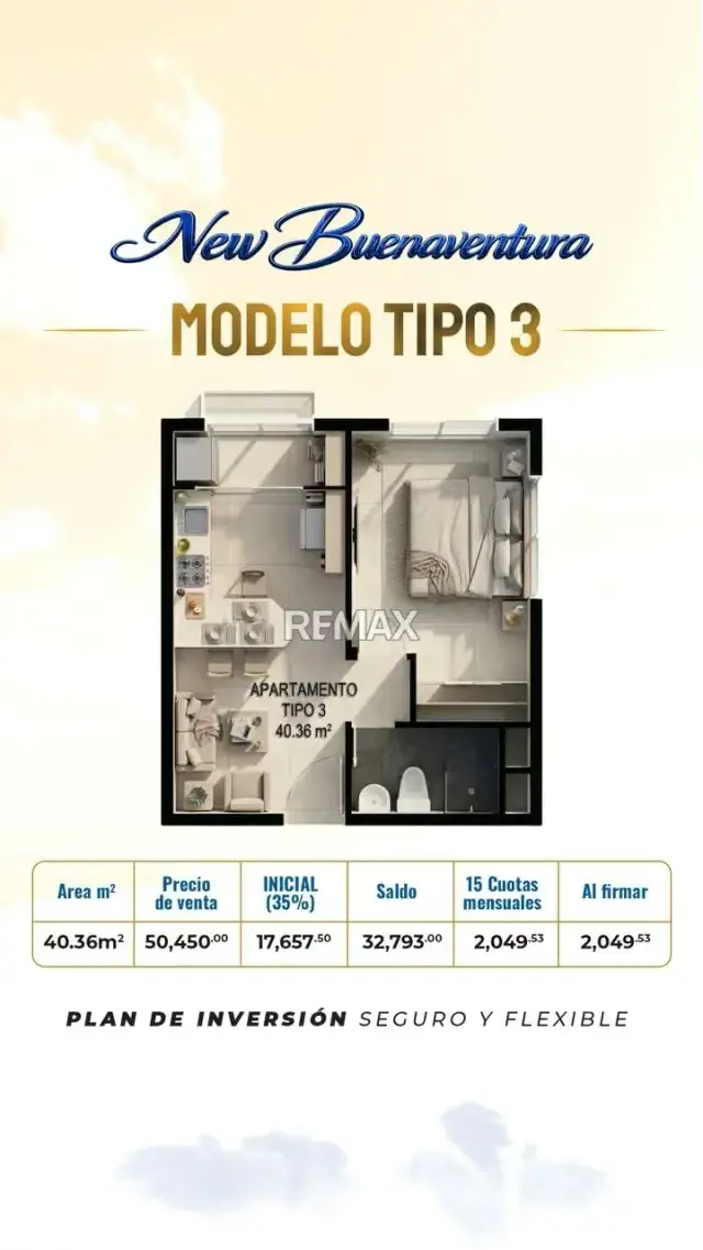 Nuevo proyecto en Preventa New Buenaventura Suite La Castellana T3