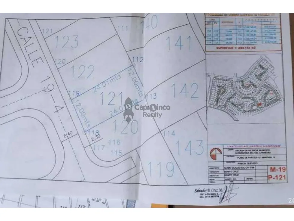 Terreno en Venta Jardín Mañongo - 3