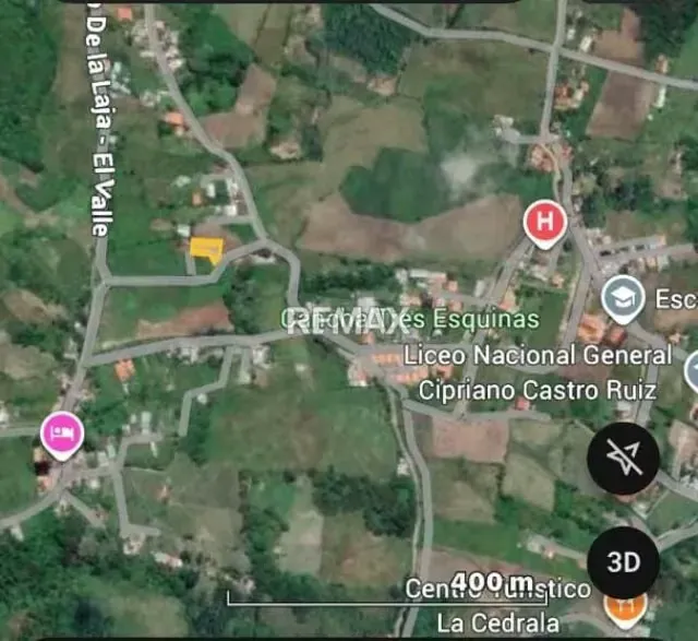 En Venta terreno en la localidad de Cedrala, aldea Roscio,