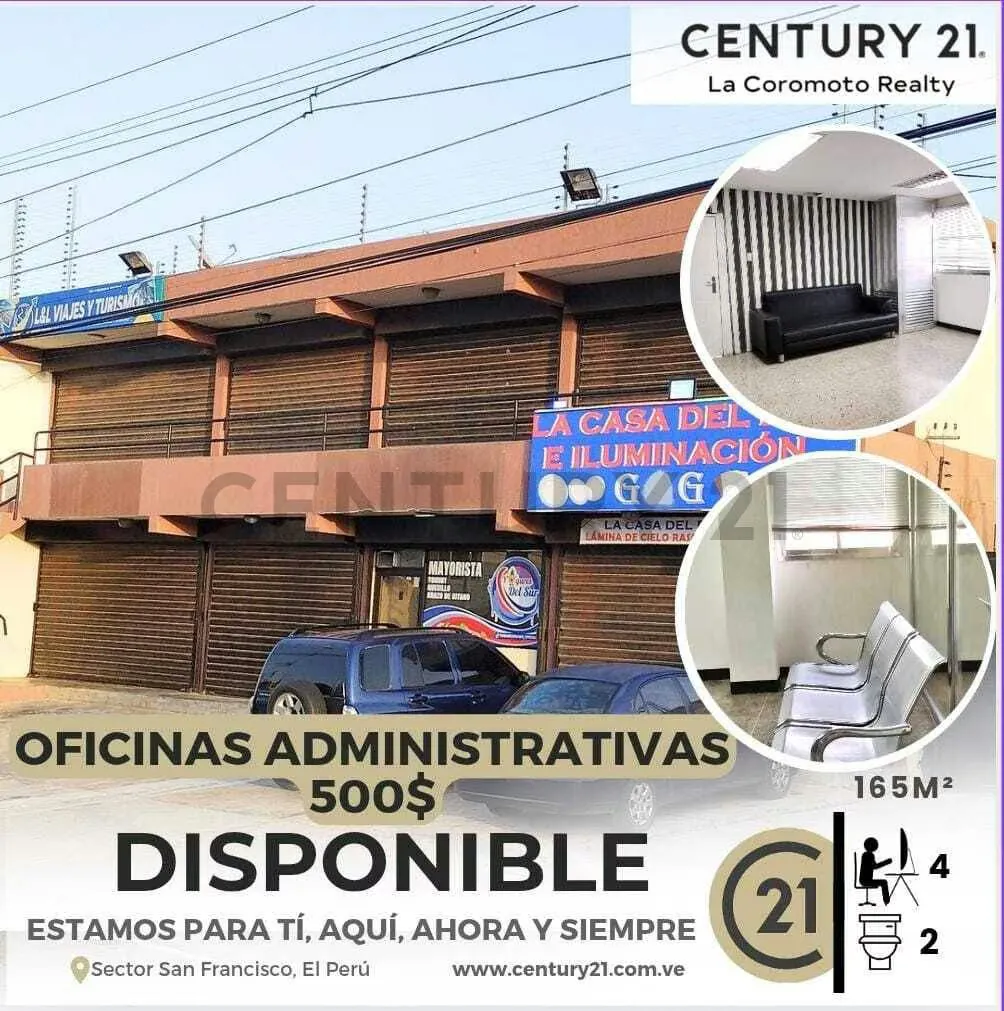 Se alquila oficinas administrativas en Centro Comercial frente a Villa Peru