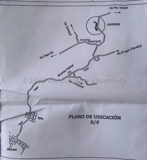 Terreno (Finca) en Venta en Sector El Anis, Merida - 11