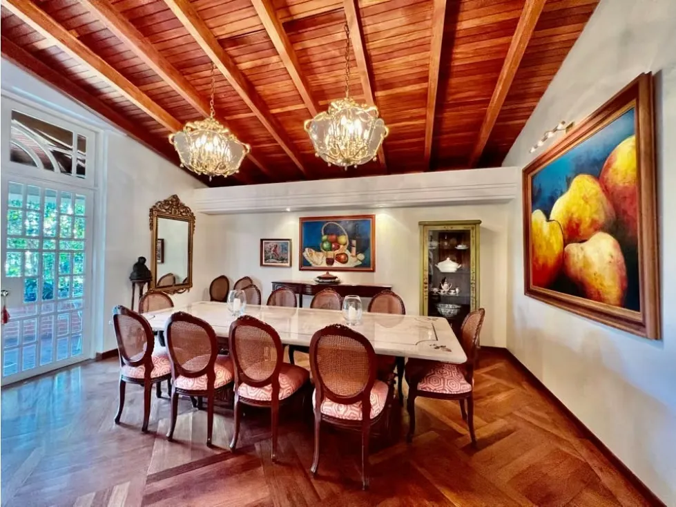 Se vende casa 812m2 4h+2s+anexo/8p/10b Los Chorros - 7