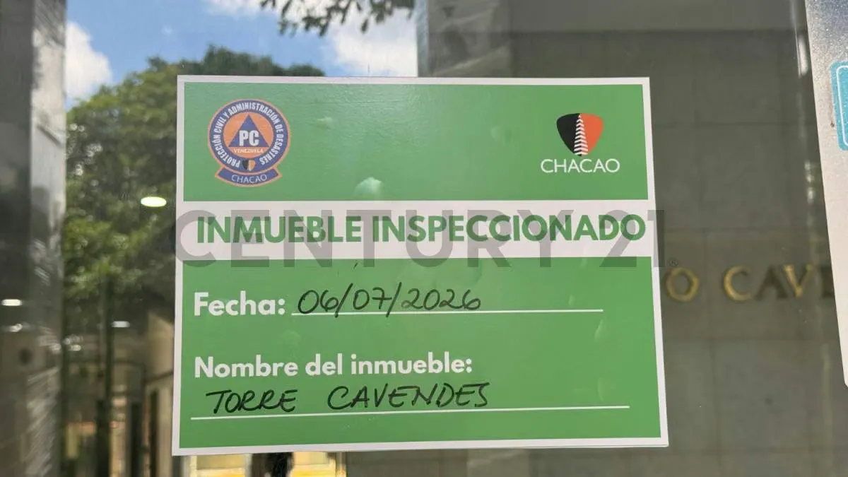 CUBÍCULO PARA CONSULTORIO EN TORRE CAVENDES – CHACAO - 3