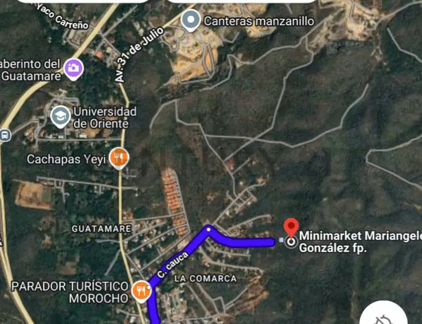 Isla de Margarita, terreno en Guatamare, Municipio Garcia