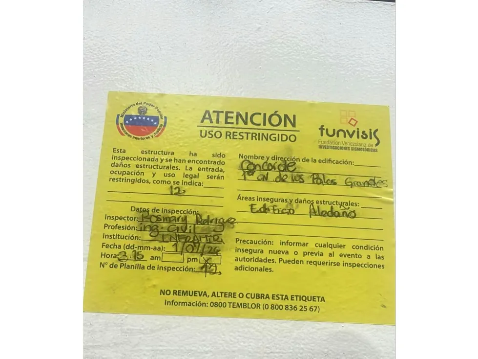 Vendo apartamento 97m2 Los Palos Grandes ref. Amarilla/piso alto - 31