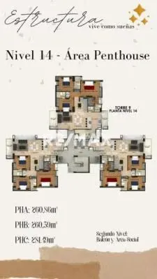 EDIFICIO RESIDENCIAL TORRE 9, APTO 13B CON BALCON - 2