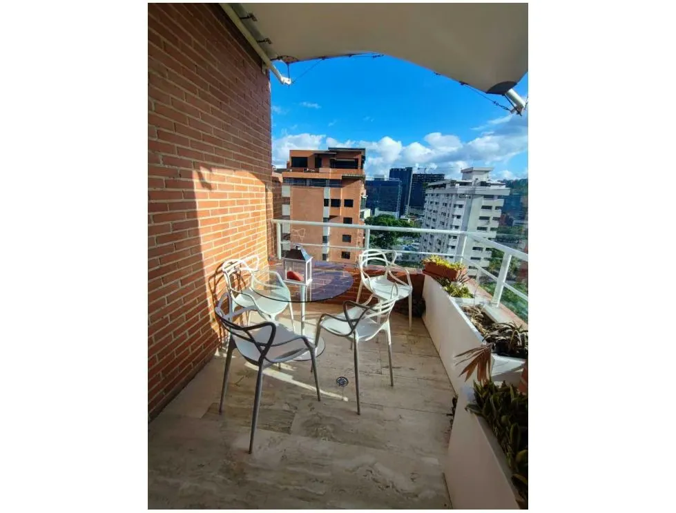 Se alquila Ph amoblado c/ terraza 240m2 El Rosal 9161 - 4