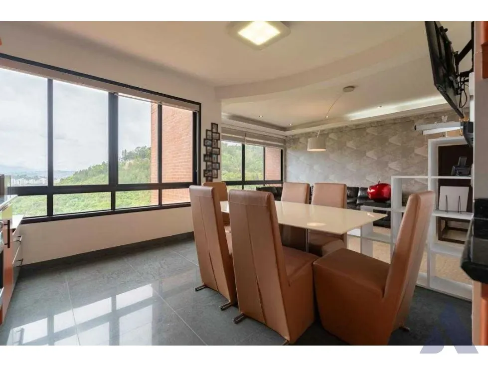 Alquiler apartamento 151m2 3H+S/4B/3PE Los Samanes Baruta - 2
