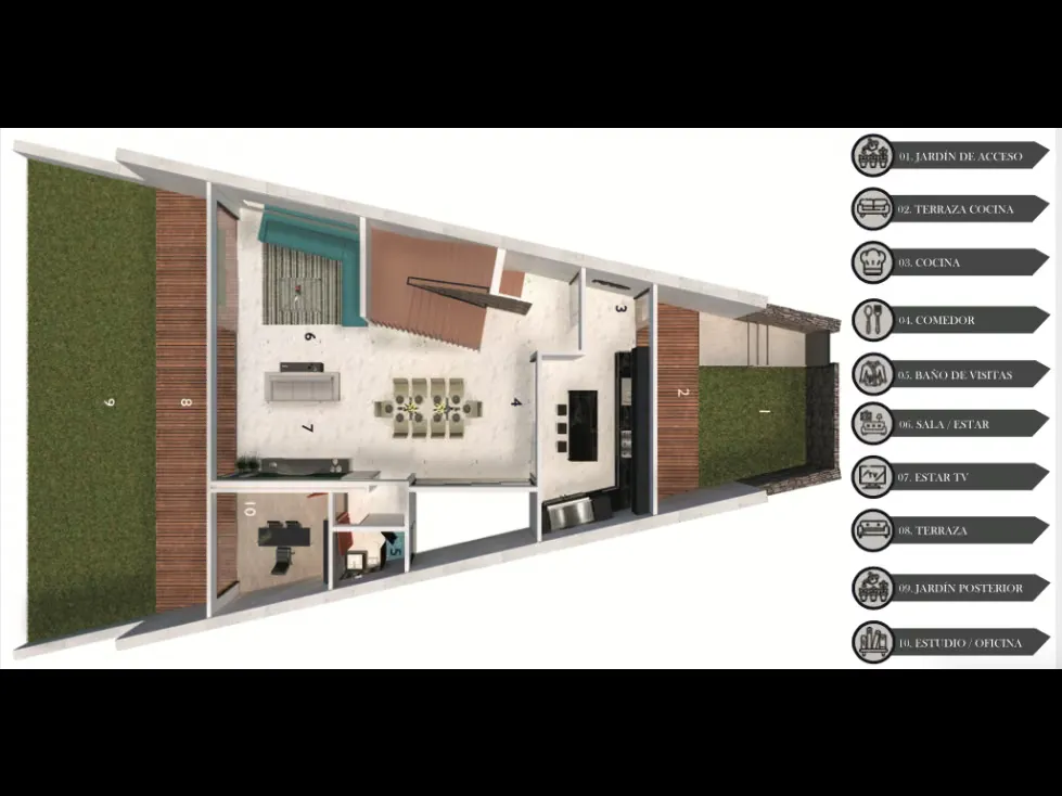 Se vende casa 720m2 3h/3.5b/4p Sebucan - 2