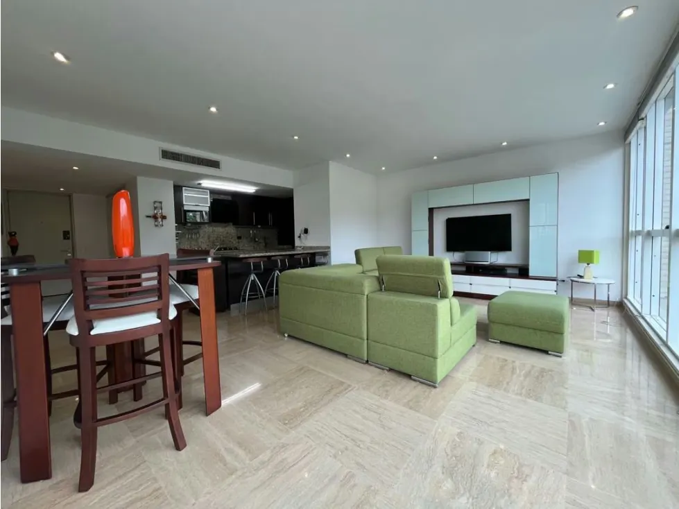 Alquilo apartamento amoblado 105m2 Campo Alegre 6175 - 8