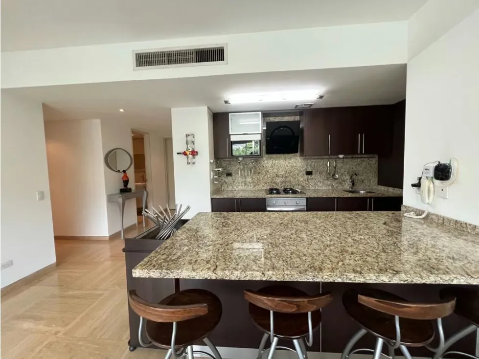 Alquilo apartamento amoblado 105m2 Campo Alegre 6175 - 9