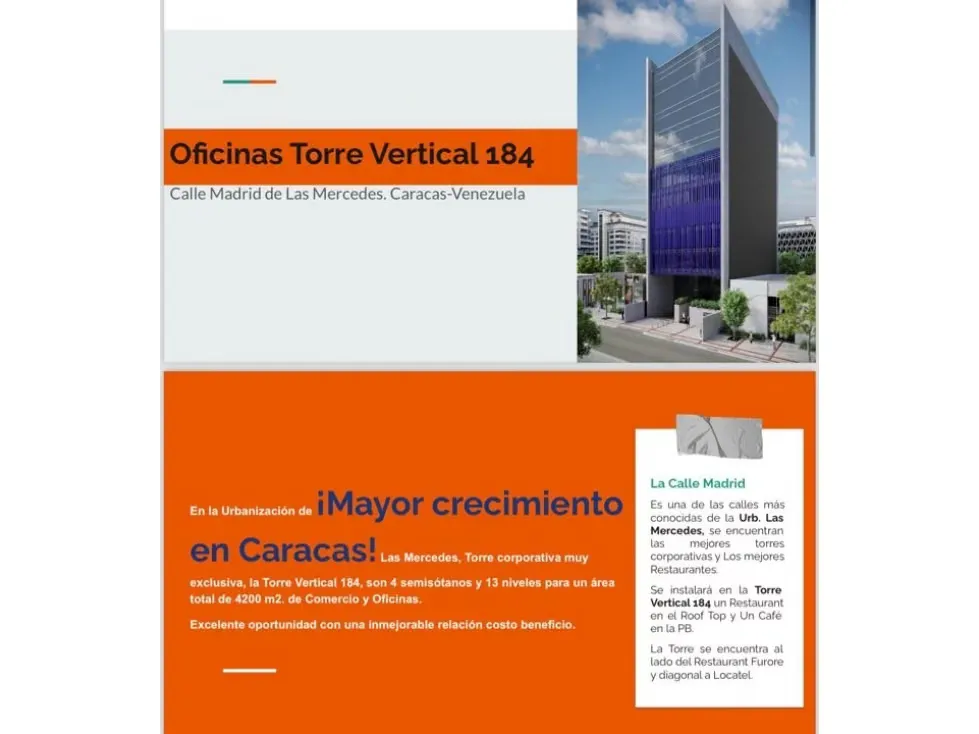 Se vende/alquila oficina 188m2 Las Mercedes 6816 - 24