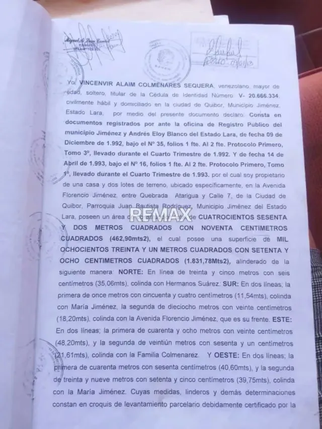 En Quibor Excelente terreno y casa comercial Ubicado en una de las avenidas con la afluencia de vehículos de la zona. Av principal Florencio Gimenez - 11