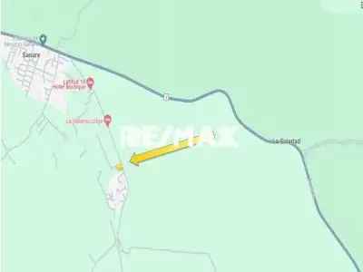 EN VENTA TERRENO DE 4.200 METROS CUADRADOS EN LA ENTRADA AL RETIRO EN SANARE ESTADO FALCON