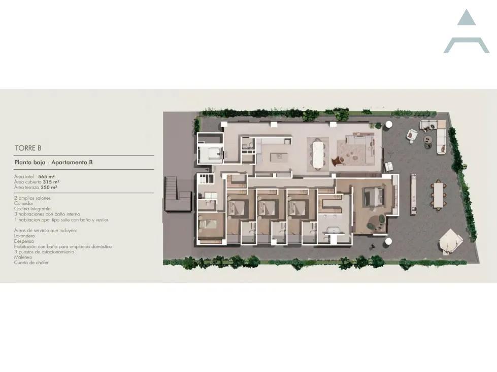 Se Vende Apto 360m² Altamira - 6