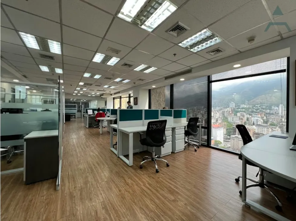 Se alquila oficina 793m² 3b/10p Plaza Venezuela - 14