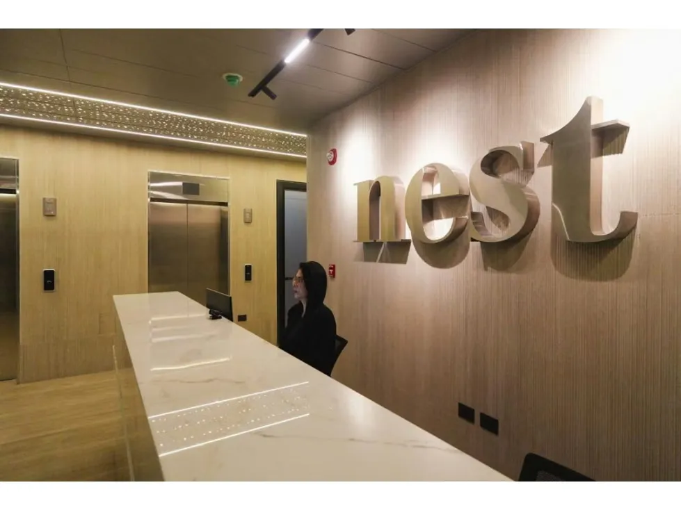Alquiler Oficinas Torre Nest Las Mercedes 280m2+ Ter..10000$ Obra Gris - 5