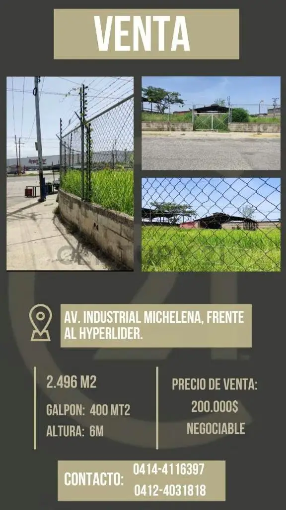 Venta de Galpon