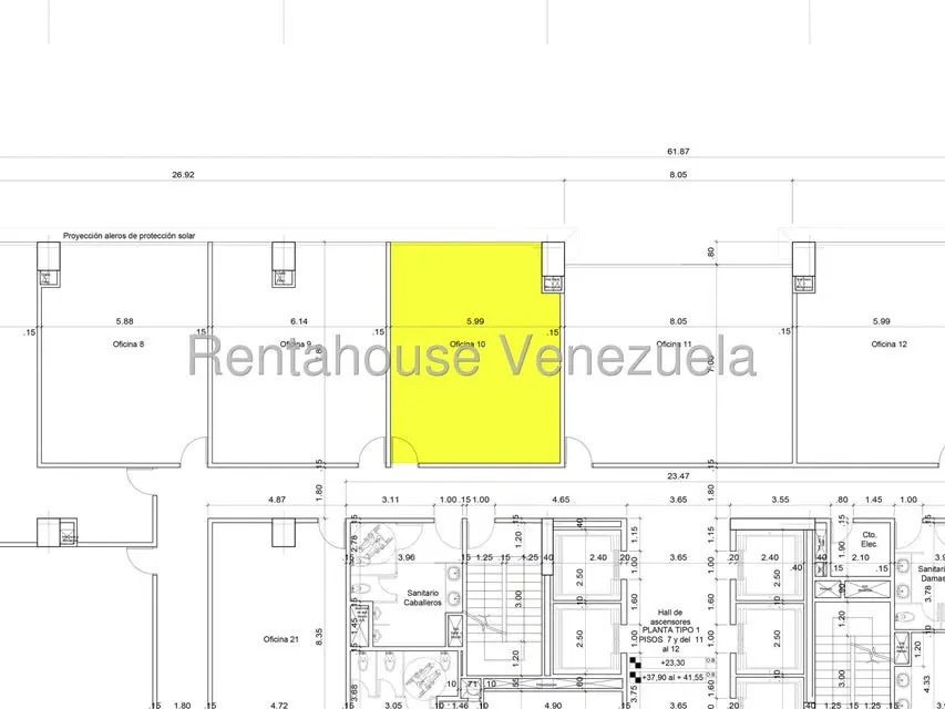 Oficina en Venta en Las Mercedes, Distrito Metropolitano - 7