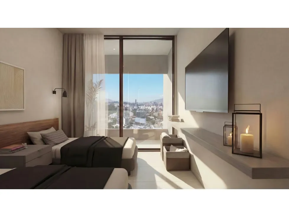 VENTA DE APARTAMENTO CON FINANCIAMIENTO, 55.78m², ALMA WELLNESS - 3