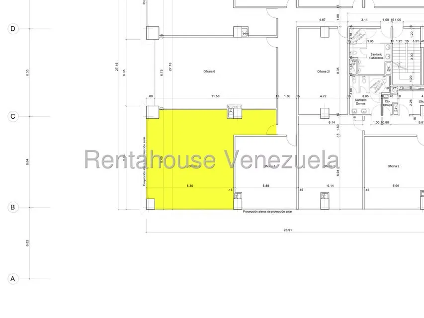 Oficina en Venta en Las Mercedes, Distrito Metropolitano - 26
