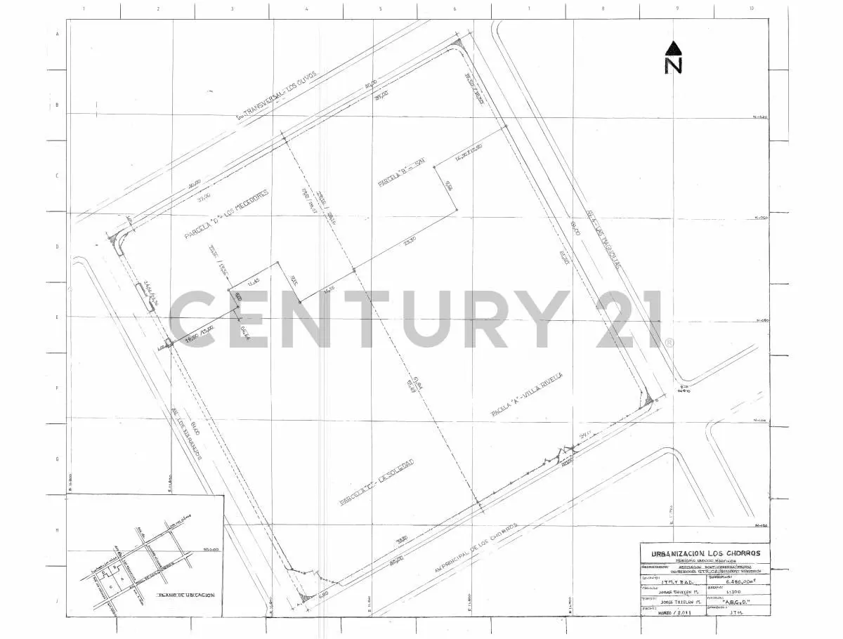 Terreno en venta en Los Chorros, con un área aproximada de 3.240m2 AH - 13