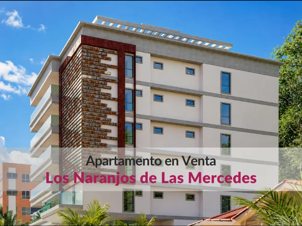 Apartamento a estrenar en venta en Los Naranjos de Las Mercedes