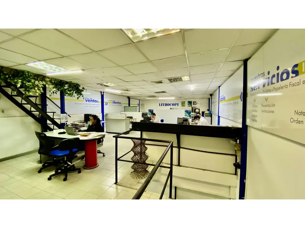 VENTA FONDO DE COMERCIO IMPRENTA OFICIAL-CENTRO DE COPIADO 240M2 - 8