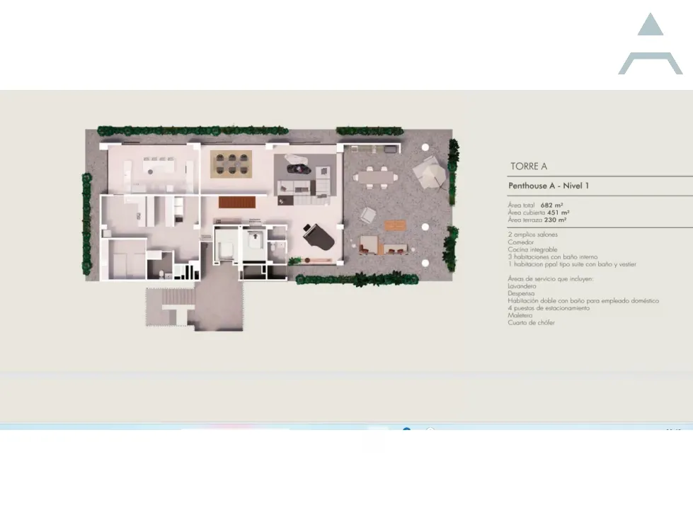 Se Vende Apto 451m² /4p/ Altamira - 5