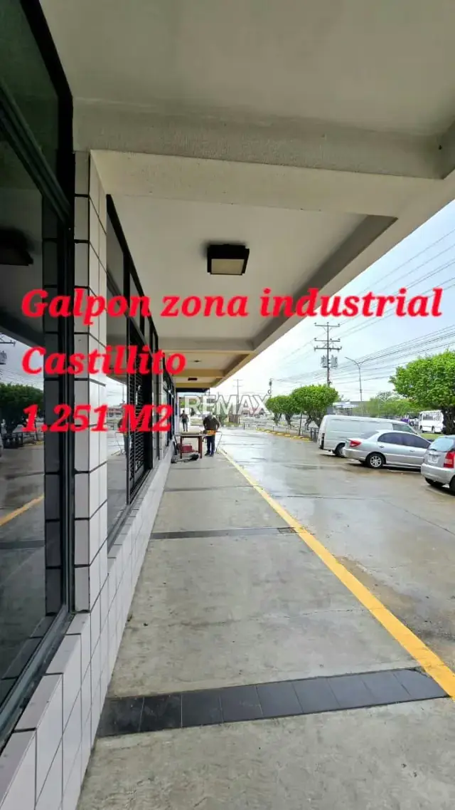 SE VENDE GALPON INDUSTRIAL DE 1251 M2 UBICADO EN LA ZONA INDUSTRIAL CASTILLITO, SAN DIEGO, ESTADO CARABOBO.