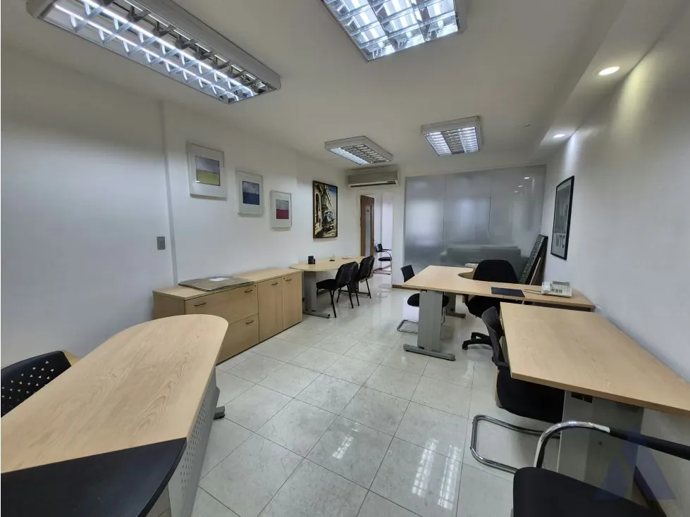 Alquilo Fabulosa oficina c/ muebles 50m2 La Castellana/ AA/ 4755 - 3